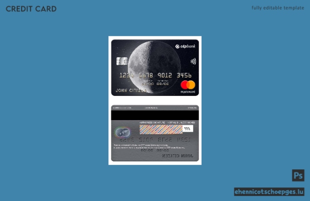 Ukraine OTP Bank Ukraine Mastercard Beispielvorschau